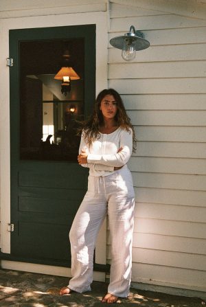 linen drawstring pant 1
