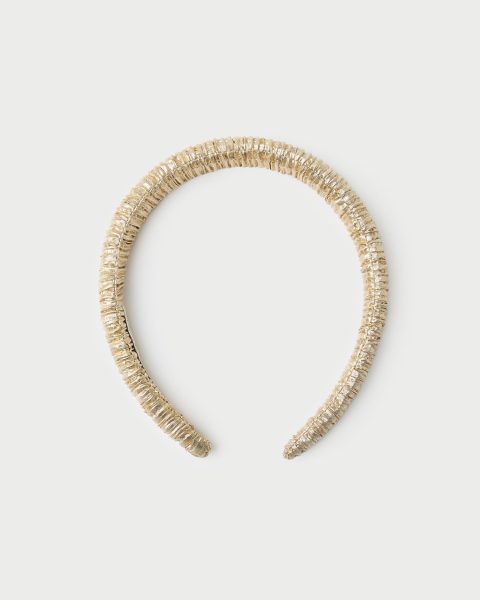 marina gold puffy headband 1