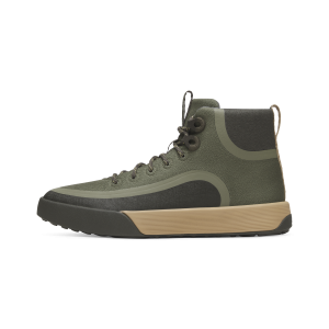 mens cruiser mid explore rustic green hazy beige sole 1
