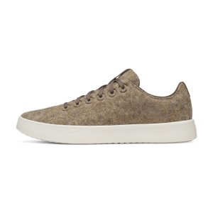 mens wool cruiser dark camel natural white sole 1