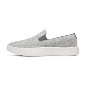 mens wool cruiser slip on medium grey blizzard sole 1