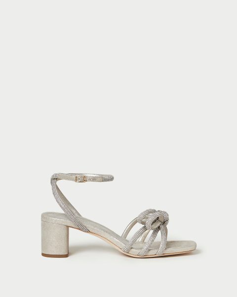 mikel cappuccino bow mid heel sandal 1