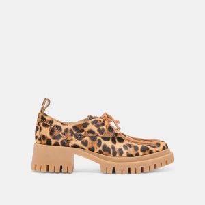 milza loafers dk leopard calf hair 1