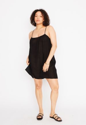 mini slip in black 1
