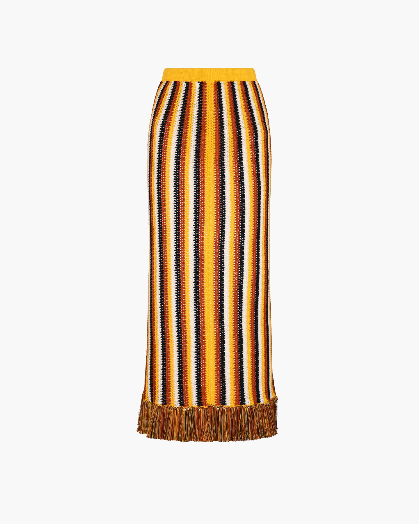 misti midi skirt yellow tobacco 1