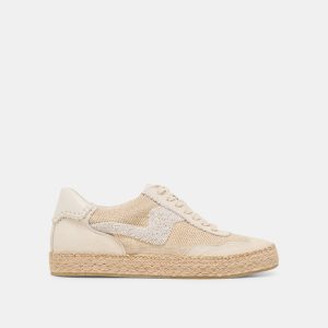notice espadrille bead sneakers natural multi burlap 1