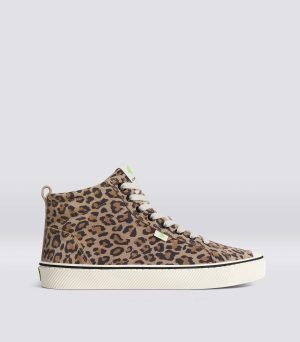 oca high suede stripe leopard 1