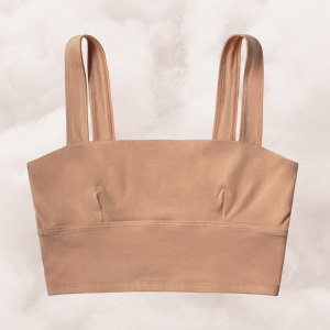 organic cotton square neck bralette 1
