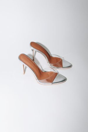 pamela clear glass mules 1