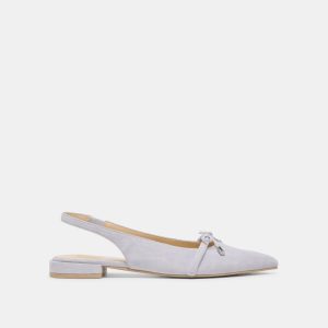 payge flats dusty blue suede 1
