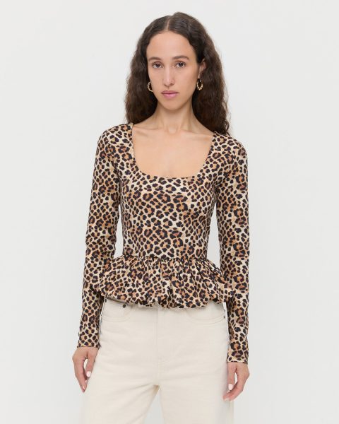 posie peplum top 1