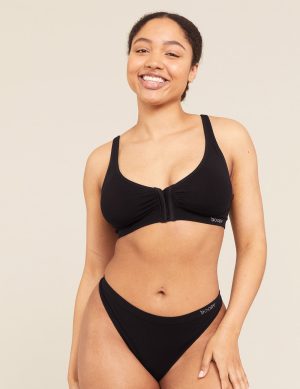 post surgery bra black 1