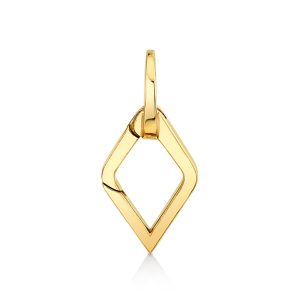 pure gold large eye link clip 1