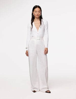 ribbed cardigan white 1