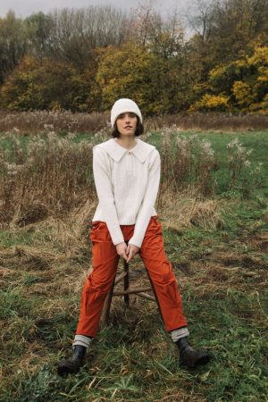 rini recycled wool jumper in off white 1
