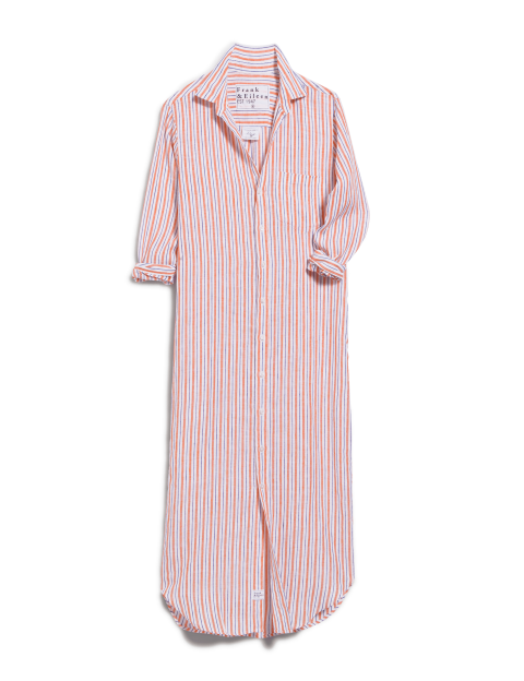 rory orange and purple stripe italian classic linen 1