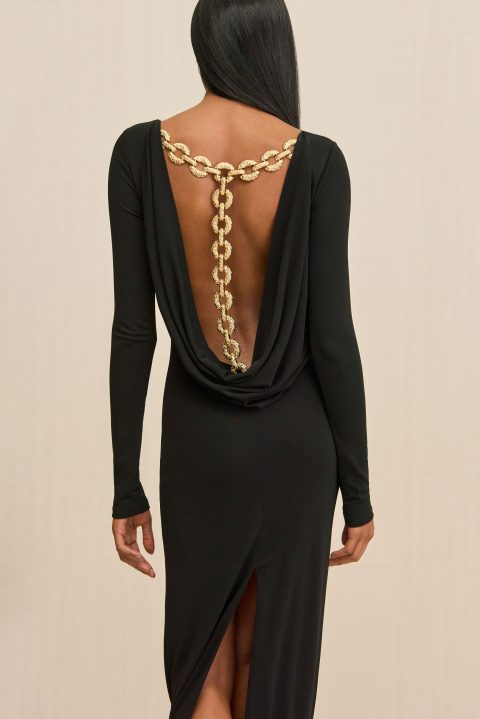 rozalia gown black 1