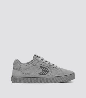 salvas suede all light grey 1