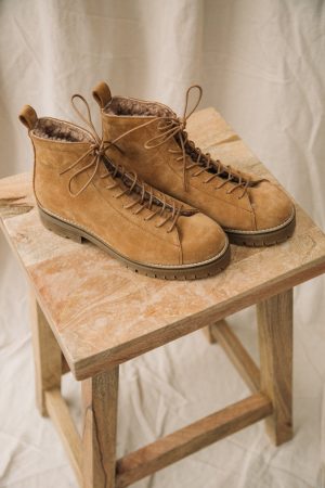 sienna kate suede boot in caramel 1