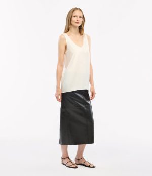 silk tank white 1