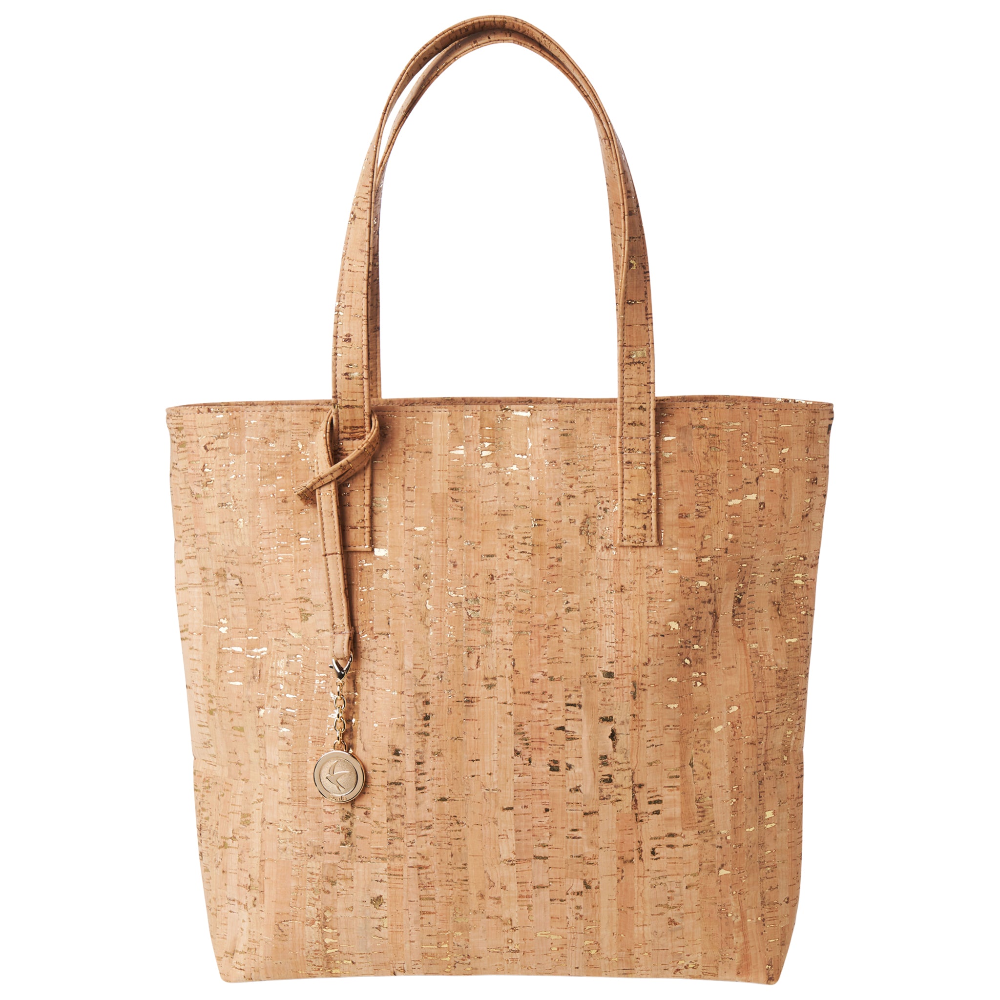 simma tote gold speckled cork 1 1