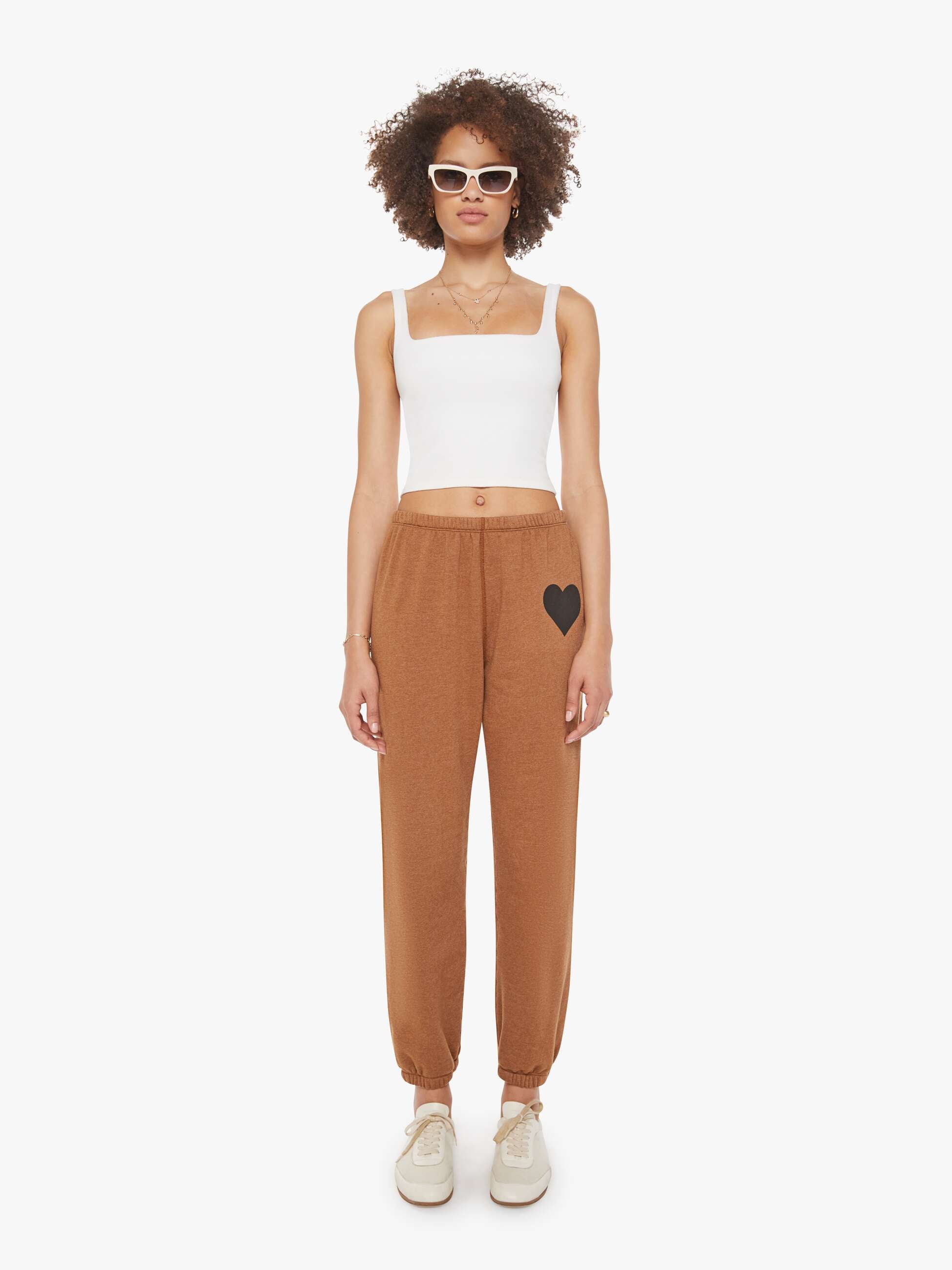 sprwmn heart sweatpants ginger 1