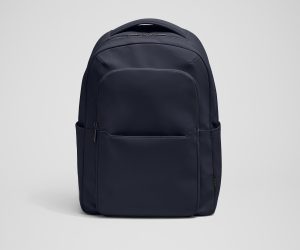 the commuter backpack in navy blue 1