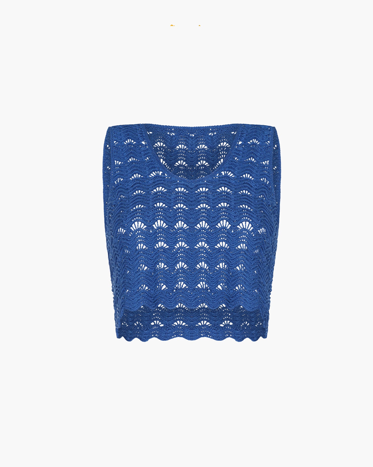 tumi crochet top electric blue pre order 1