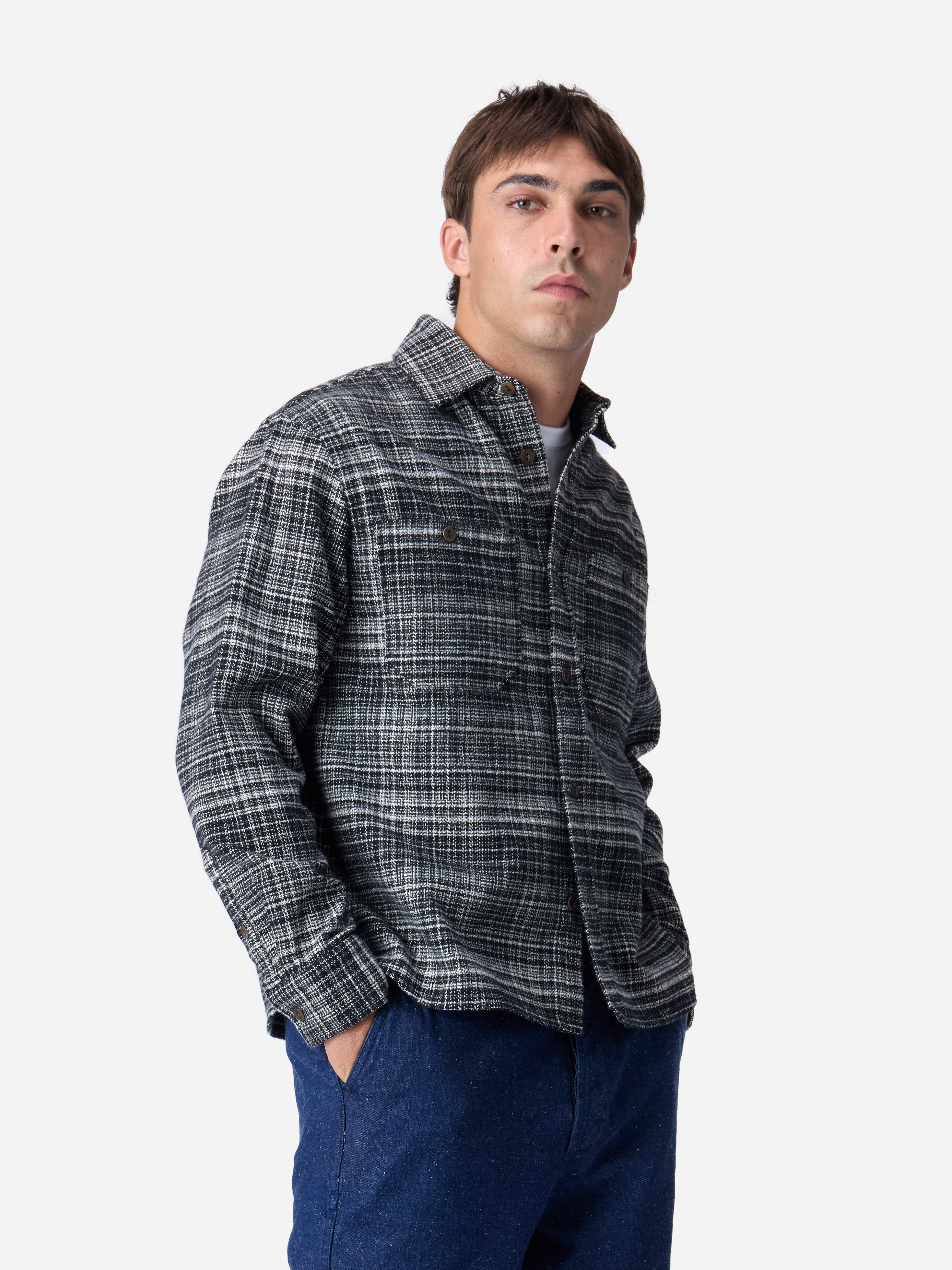utility flannel static plaid 1