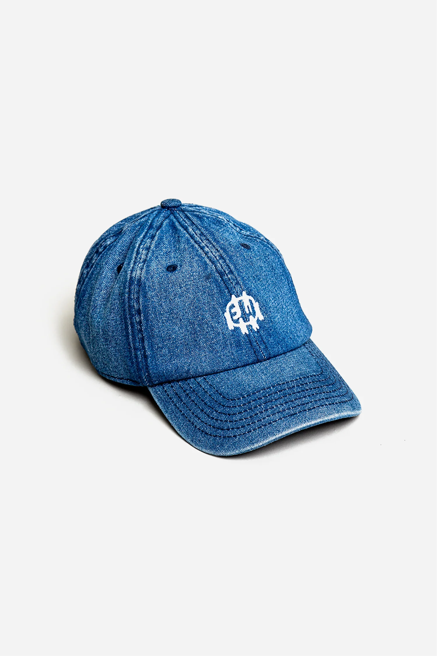 Bucky Logo Cap Denim