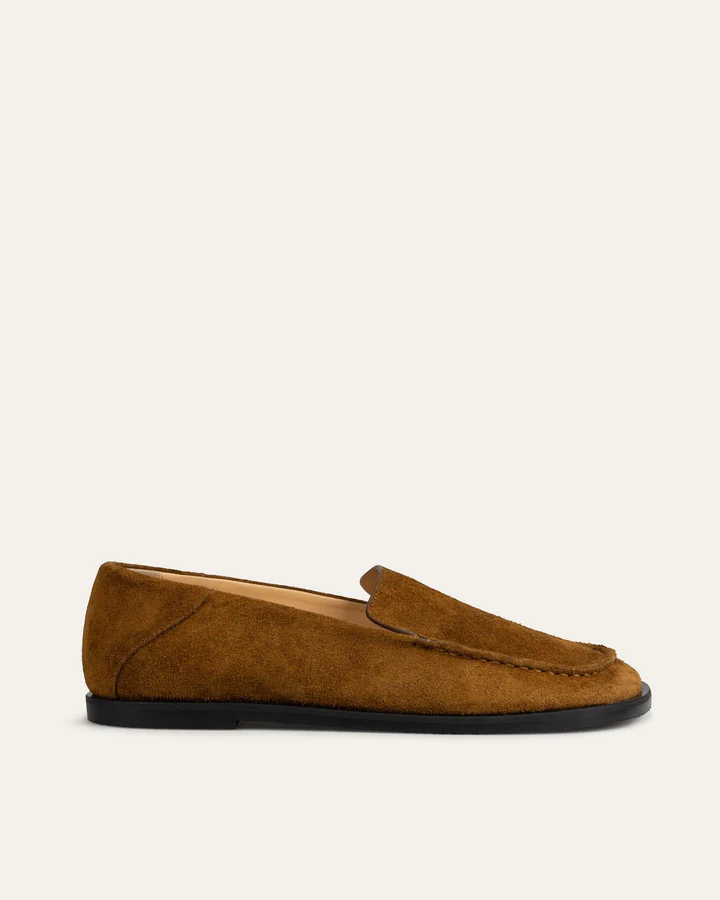 Drew Winter Loafer Toffee Suede