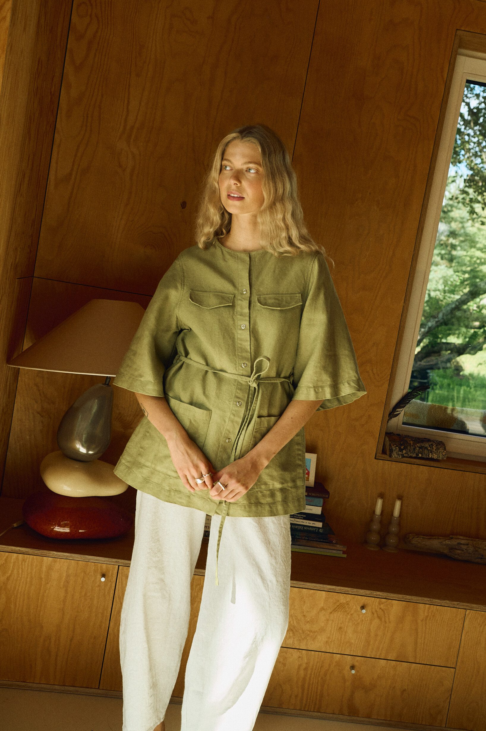 Heavy Linen Overshirt Pippa