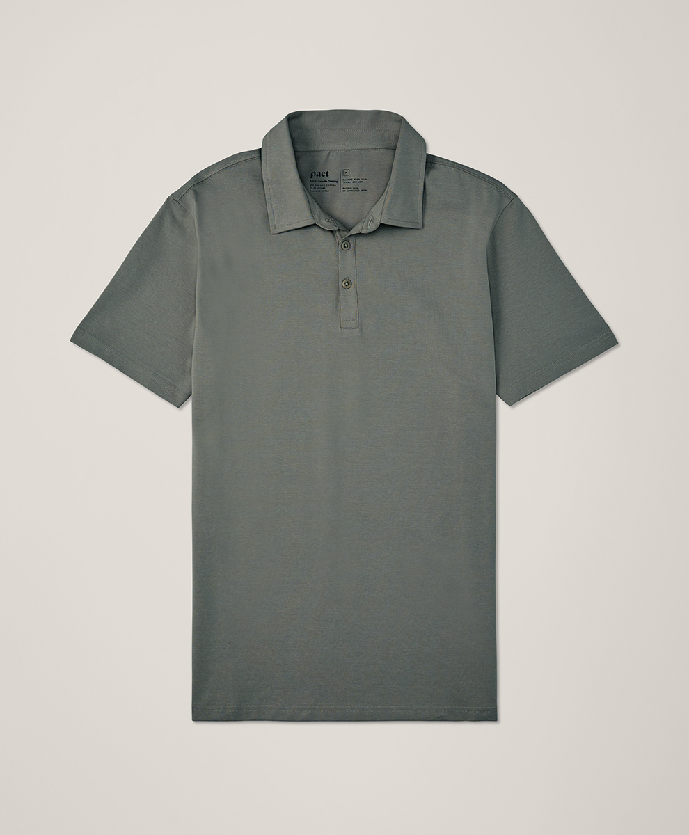 Luxe Stretch Jersey Slim Polo