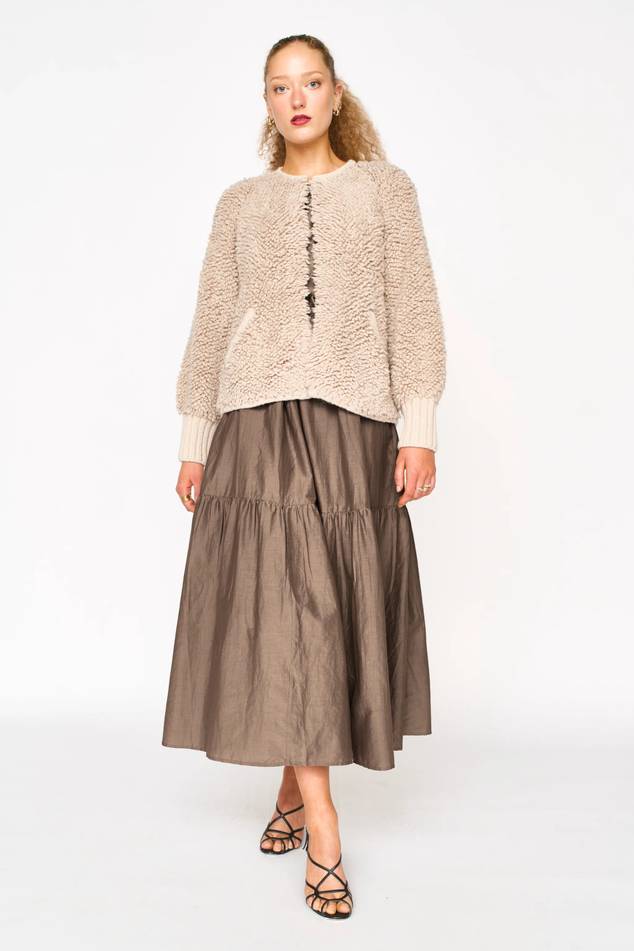 MIRTH Fargo Coat in Stucco