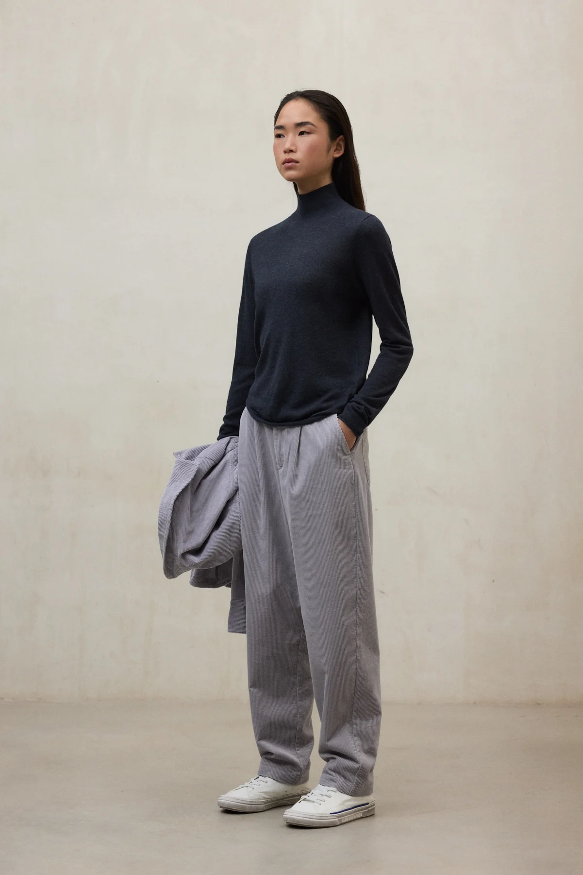 Purple Fiora Trousers