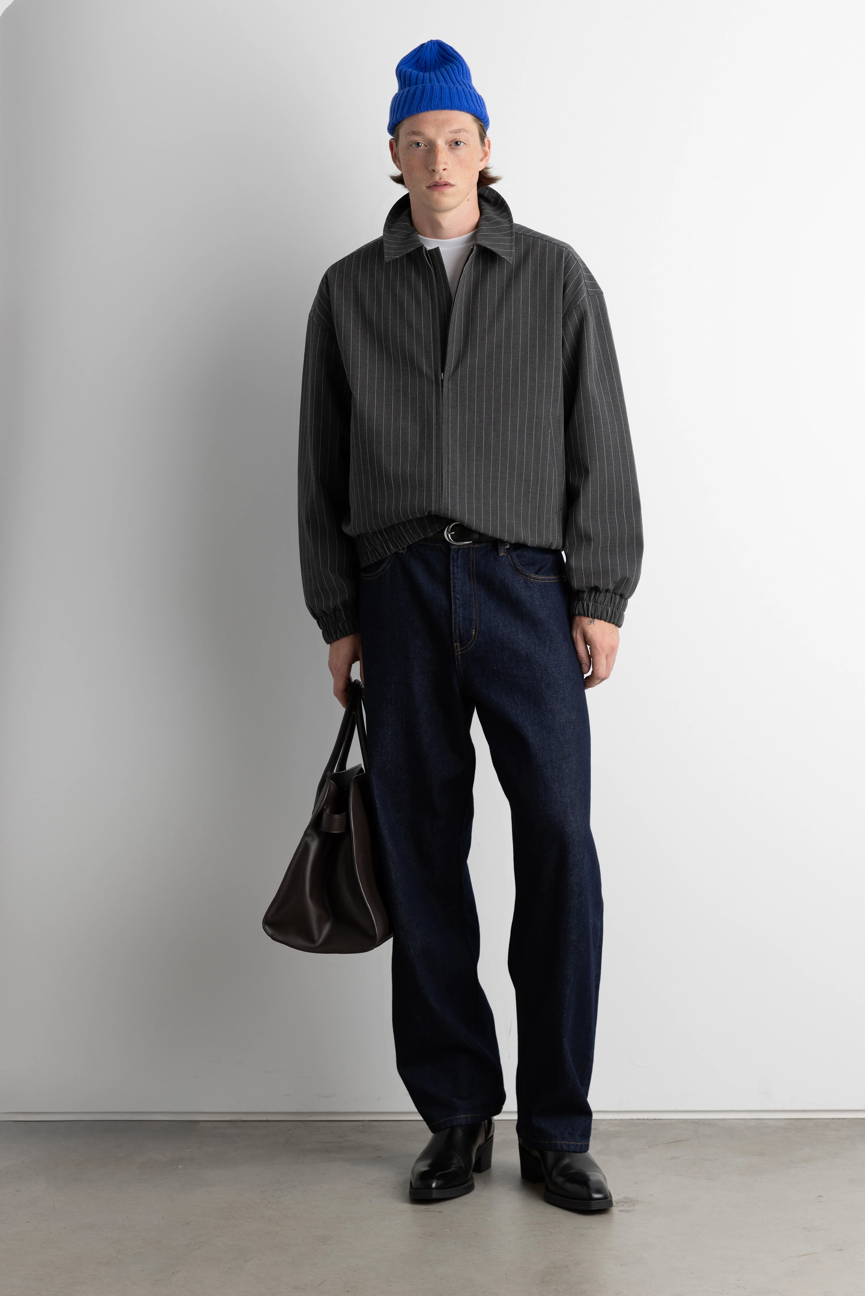 Tailored Quilted Bomber Jacket