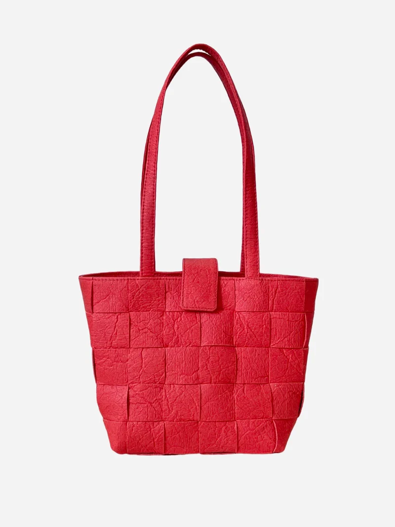 Woven Tote Paprika