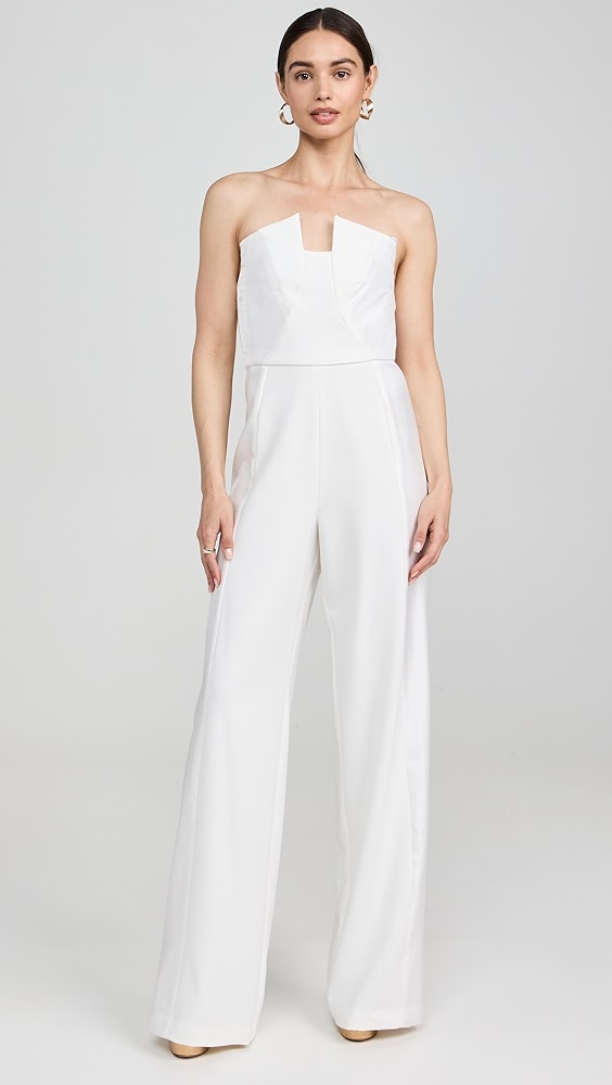 black halo lena jumpsuit