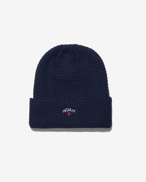 core logo waffle beanie 1