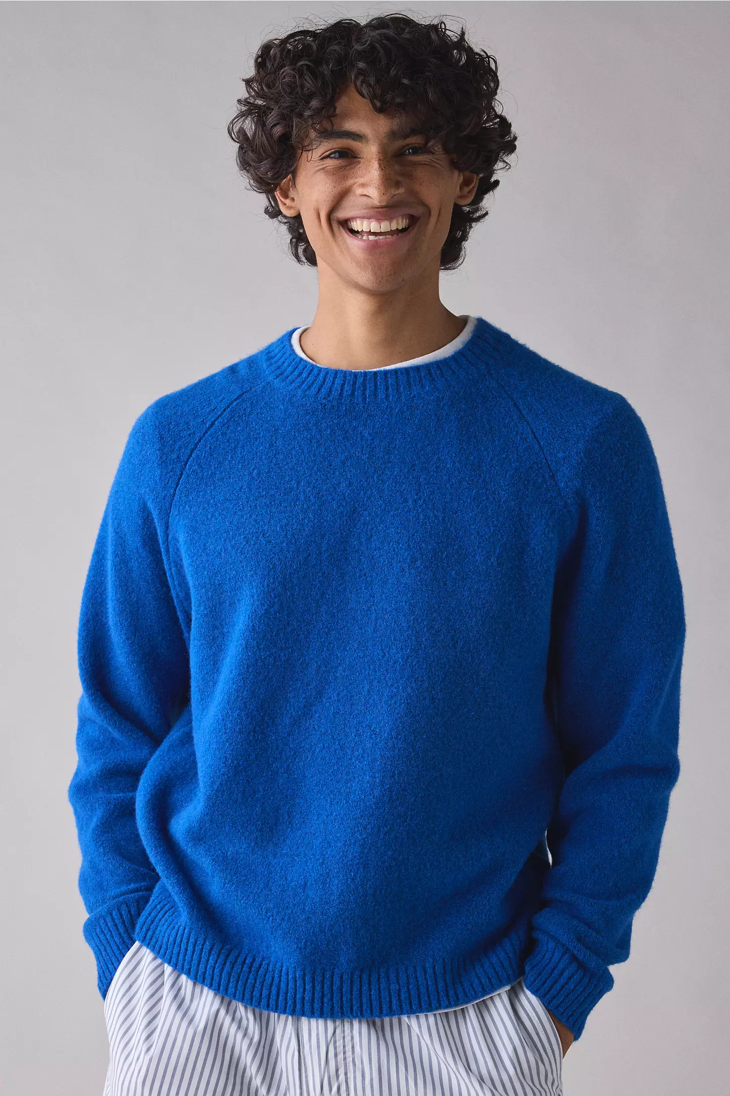 everyday cozy knit crew neck sweater