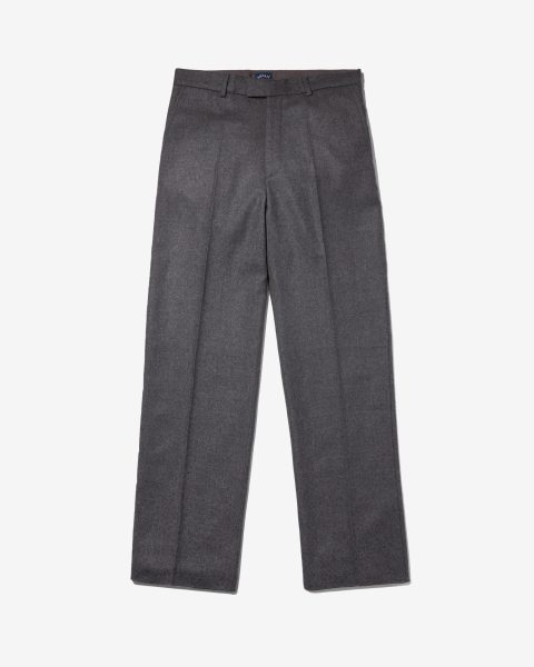 flat front wool trouser 1
