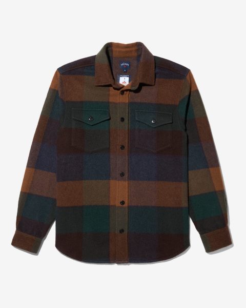 plaid cashmere cpo 1
