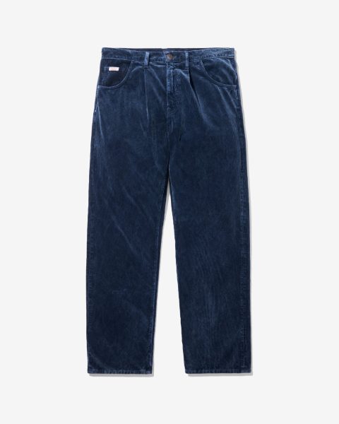 pleated salt wash corduroy pant 1