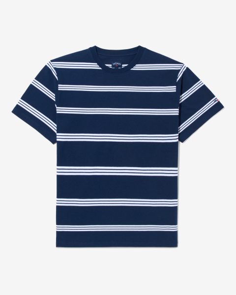 striped short sleeve top 1