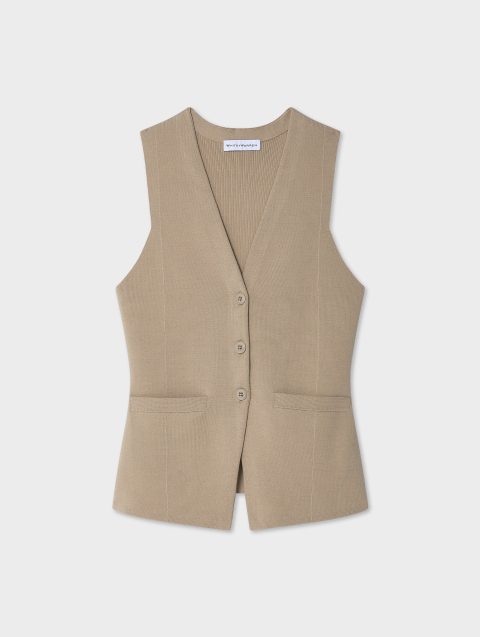 superfine organic cotton waistcoat 1