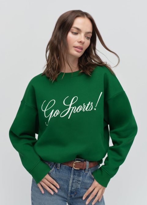 the go sports script sweatshirt 1