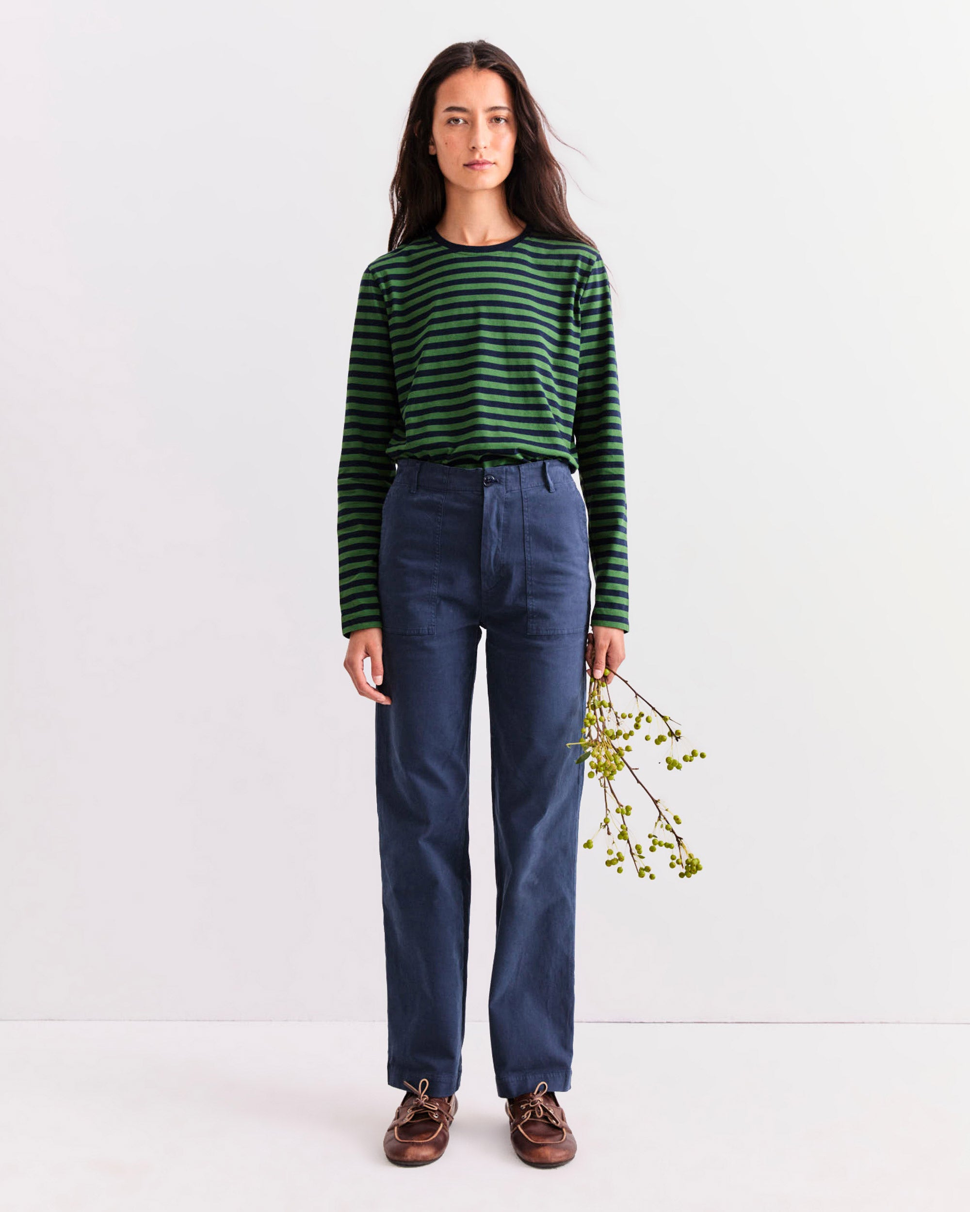 the modern long navygreen 2