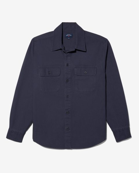 washed canvas shirt 1