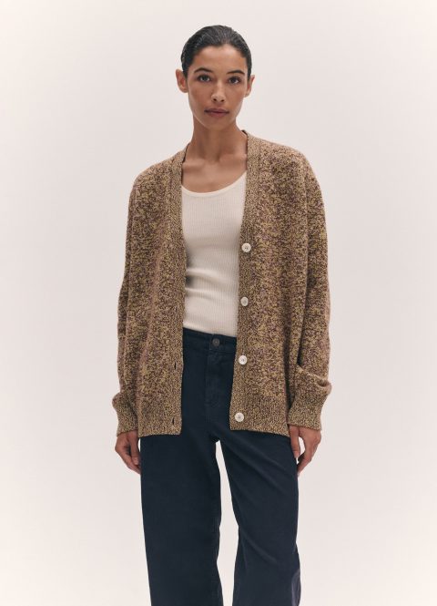 ava cardigan in port and punch mouline 1