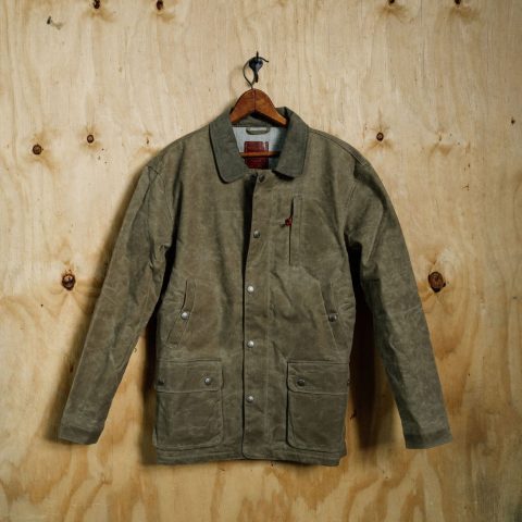 field jacket waxed tan 1